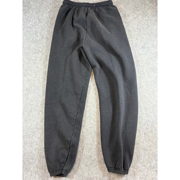 Vintage 90s Harley Davidson Jogger Pants Mens 25 Black Pull On Casual Loungewear - Picture 7 of 7